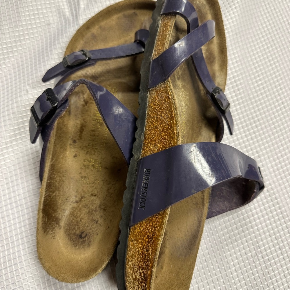 Birkenstock Purple Mayari Sandals Size 42 - Picture 4 of 5